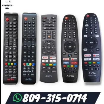 Controles anta para smart tv