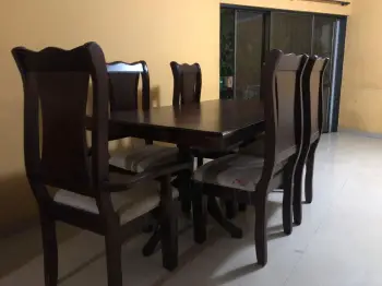 Comedor 6 sillas andiroba