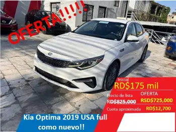 Kia optima 2019 americano recien importado!!!