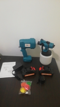 Pistola atomizadora de pintura portátil 48v