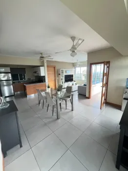 Venta apartamento amueblado con vista al mar en gazcue