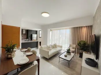 Se alquila hermoso apartamento en torre exclusiva en piantini