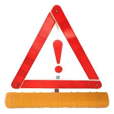 Triángulo de emergencia oc-xye02 - señal de advertencia para vehículos