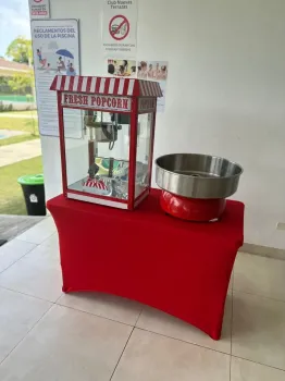 Máquinas de palomita y algodón