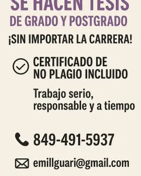 Se asesoran tesis de licenciatura y maestria