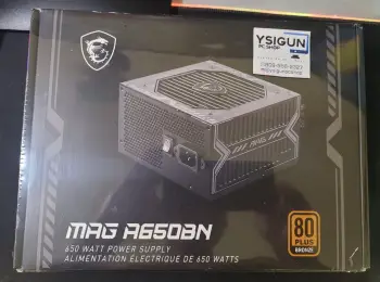 Power supplay mag msi 650w 80 plus bronce nuevo y sellado