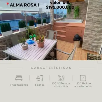 Vendo apartamento en alma rosa i santo domingo este
