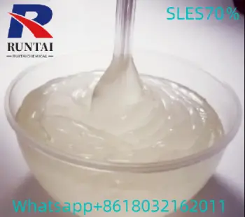 Sles 70 sodium lauryl ether sulfate shampoo making raw material