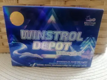 Winstrol british de frasco de 20cc