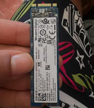 Disco ssd m2 sata de 256gb western digital 1 mes de garantia
