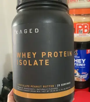 Proteína whey isolate 1.76 lb 25 serv proteína de suero de leche