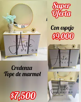 Credenza  blanca