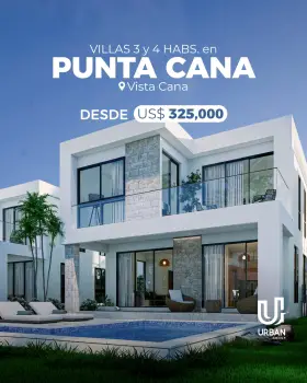 Villas de 3 y 4 habitaciones en vistacana
