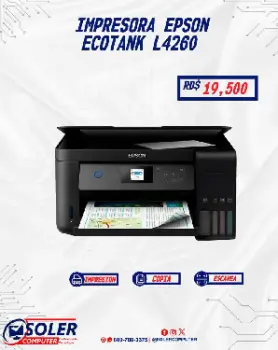 Impresora multifuncional epson ecotank l4260