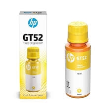 Botella de tinta hp g52 amarillo 65ml