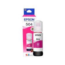 Botella de tinta epson 504 magenta 70ml