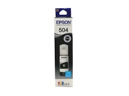 Botella de tinta epson 504 negro 70ml
