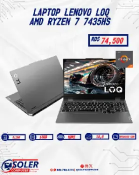 Laptop lenovo lqo amd gaming