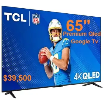 Tcl qled google tv 65 pg. 120hz control magico 39500