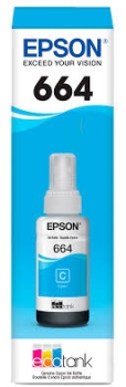 Pote de tinta epson 664 azul