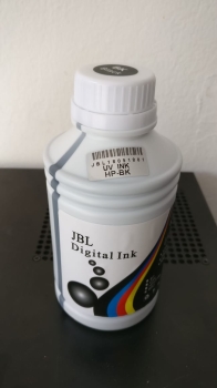 Pote de tinta jbl negra 500ml para todas las marcas de impresoras