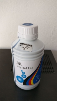 Pote de tinta jbl azul 500ml para todas las marcas de impresoras
