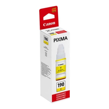 Botella de tinta 190 color amarillo 70ml