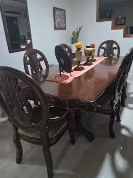 Comedor exclusivo de 6 sillas