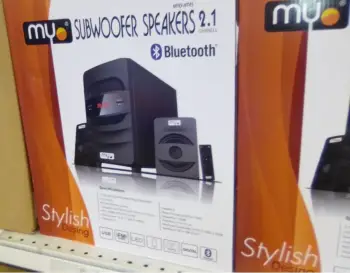 Bocinas bluetooth con radio stereo