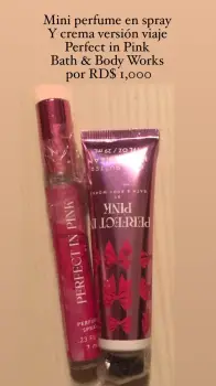 Set perfect in pink bath  body works victoria’s secret pink happy nati