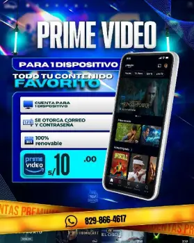 Cuentas prime video