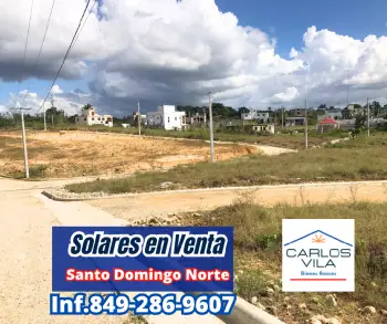 Solares en venta en villa mella santo domingo norte