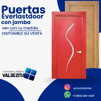 Puertas everlastdoors con jamba disponibles