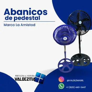 Abanicos de pedestal disponibles en valdezma