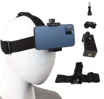Soporte para teléfono inteligente sujetador para la cabeza