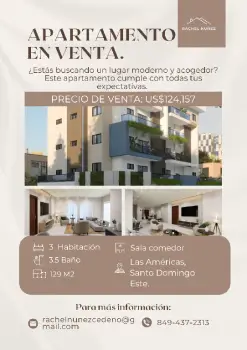Apartamento en venta en las américas.