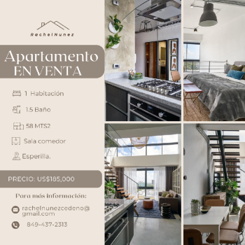 Apartamento en venta en la esperilla.