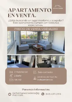Apartamento en venta en la av. independencia.