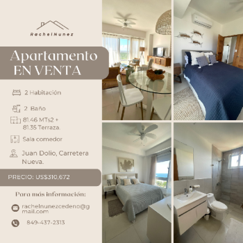 Apartamento en venta en juan dolio.