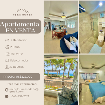 Apartamento en venta en juan dolio.