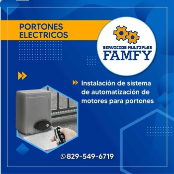 Reparación de motor para porton eléctrico