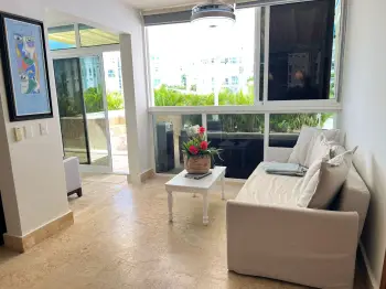 Vendo hermoso apartamento en primera linea de playa nueva romana