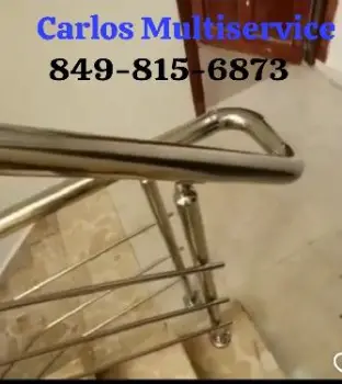 Pasamanos barandas en acero inoxidable .849-815-6873.
