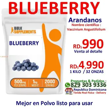 Arandanos blueberry todo tipo de frustas secas y silvestres polvos y s