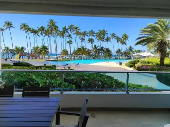 ????hermoso apartamento en primera línea de playa  juan dolio.