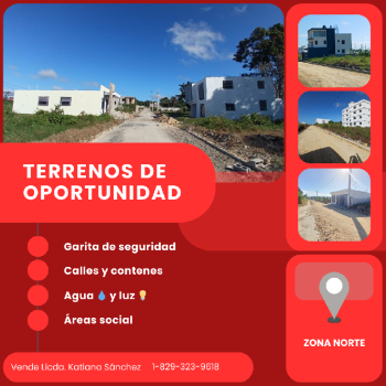 Terrenos con titulos en villa mella