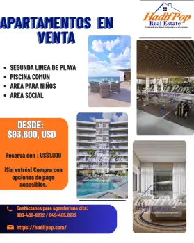 Proyecto de apartamentos en venta