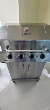 Barbecue charbroil acero inoxidable