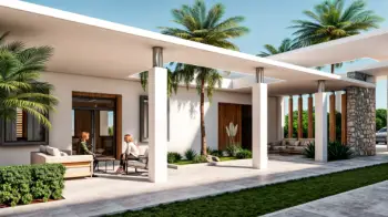 En plano construcción venta de apartamentos propiedades en verón punta