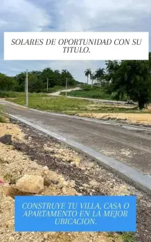 Solares con titulos prox ney arias lora y av c de gaulle financiamient